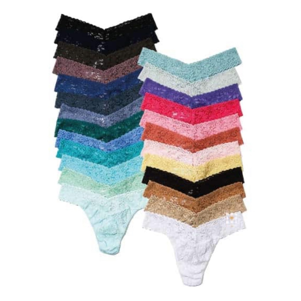 NWT Hanky Panky Advent Calendar 25 Piece Low Rise Signature Lace Thongs